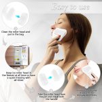 Ice Roller for Face and Eyes (2 premium roller heads included)- Face Ice Roller Massager to Reduce Puffiness around eyes and face, Migraine Pain, Wrinkles. Women's Gift idea. (Purple) - Image 2